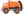 Auto popelářský vůz oranžový 35cm set s kontejnerem plast v síťce
