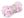Pletací příze Alize Puffy color 100 g (13 (5863) růžová sv. bílá)