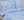Povlečení krepové - 140x220, 70x90 cm modrý ibišek na šedé