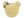 Dekorační polštář minky s vyplní - myška (15 žlutá nejsv. s mašlí)