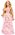 Panenka Steffi Glam Dream společenské zdobené šaty set s doplňky