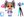 JERRY FABRICS Povlečení Minecraft Adventure Bavlna, 140/200, 70/90 cm