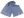 Šála / pléd s třásněmi 65x180 cm (5 modrá jemná)
