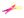 Nůžky dětské s kreativní vlnovkou a vroubky délka 13 cm (3 růžová neon)