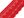 Bavlněná krajka paličkovaná šíře 75 mm METRÁŽ (5 červená)