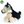 Plyšový pes něměcký ovčák sedící 30 cm