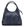 Pierre Cardin Kožená velká dámská kabelka přes rameno tmavě modrá