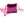 Kabelka / pouzdro na krk s flitry 11x10 cm (3 pink stříbrná)
