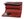 GROSSO Kožená dámská hrubá peněženka RFID červená v dárkové krabičce