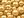 Skleněné voskové perly mix velikostí Ø4-12 mm 50g (28B zlatá  klasik)