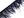 Prýmek - pštrosí peří šíře 11 cm METRÁŽ (3 modrá tmavá)
