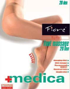 Zdravotní punčochy FOOT MASSAGE 20 den