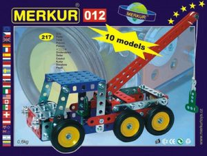 012 Odtahové vozidlo 10 modelů 217 KUSŮ stavebnice MERKUR