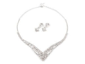 Štrasový náhrdelník