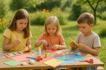 Tipy na letní tvoření s dětmi: Kreativní nápady pro rodinnou zábavu