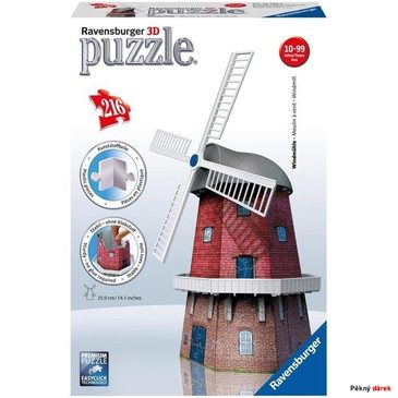 Postavte si hrad nebo auto s 3D puzzle