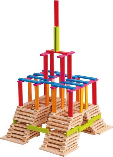 Stavebnice v hračkách jsou kreativní a určitě zajimavé pro děti