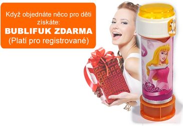 Do konce listopadu rozdáváme BUBLIFUK pro děti