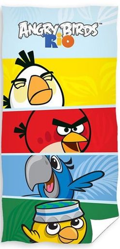 Dětská osuška Angry Birds Check | Peknydarek.cz