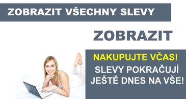 Víkendové slevy pokračují do úterý