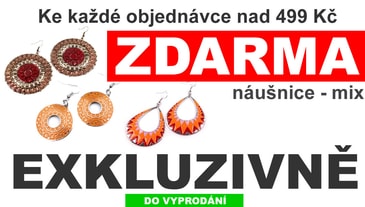 Dárek zdarma od dnešního dne náušnice