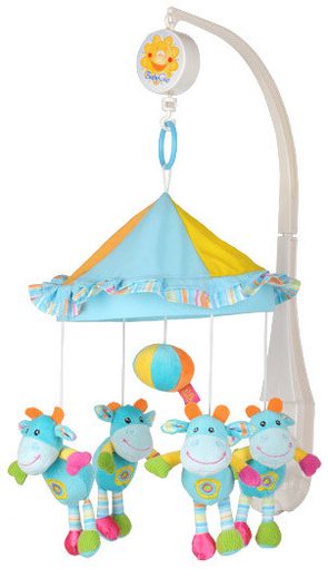 Vaše malé miminko jistě ocení kolotoč nad postýlku