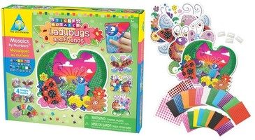 Barevné Mozaiky jsou ideálním dárkem k Vánocům  pro tvořivé děti!