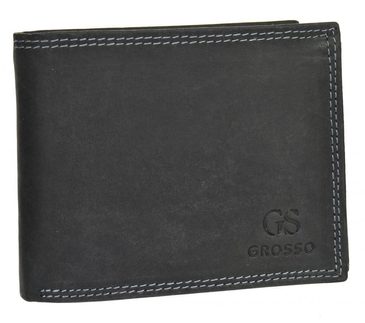 Pánská peněženka z broušené kůže RFID v krabičce