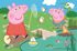 PUZZLE Prasátko Peppa Pig U rybníka mini 20x13cm 54 dílků 4 druhy