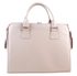 PUNCE LC-01 pudrová matná dámská kabelka pro notebook do 15.6 palce