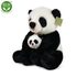 Plyšová panda 27 cm s baby