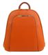 Elegantní menší dámský batůžek / kabelka oranžová