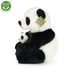 Plyšová panda 27 cm s baby