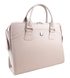 PUNCE LC-01 pudrová matná dámská kabelka pro notebook do 15.6 palce