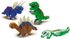 SES CREATIVE Korálky zažehlovací 3D Dino kreativní set 1800ks s doplňky