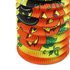 Lampion dýně Halloween 15 cm se svítící hůlkou 39 cm