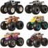 MATTEL HOT WHEELS Auto Monster Trucks set 2ks velká kola demoliční duo