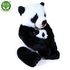 Plyšová panda 27 cm s baby