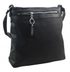 TESSRA Velká jílově hnědá crossbody dámská kabelka D5580