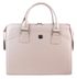 PUNCE LC-01 pudrová matná dámská kabelka pro notebook do 15.6 palce