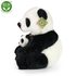 Plyšová panda 27 cm s baby