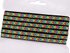 Prýmek / vzorovka indiánský motiv šíře 10 mm neon návin 10 metrů