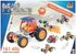 Malý mechanik Traktor 161 dílů 4v1 Stavebnice typu Merkur kov plast v krabici