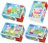 PUZZLE Prasátko Peppa Pig U rybníka mini 20x13cm 54 dílků 4 druhy