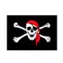 Vlajka pirátská 90x150 cm