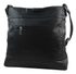 TESSRA Velká jílově hnědá crossbody dámská kabelka D5580
