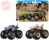 MATTEL HOT WHEELS Auto Monster Trucks set 2ks velká kola demoliční duo