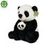 Plyšová panda 27 cm s baby