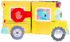 LAMAZE Leporelo autobus baby rozkládací autíčko textilní pro miminko