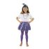 Dětský kostým tutu sukně s čelenkou mořská panna